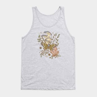 Whimsical Curiosities - Olive Tank Top